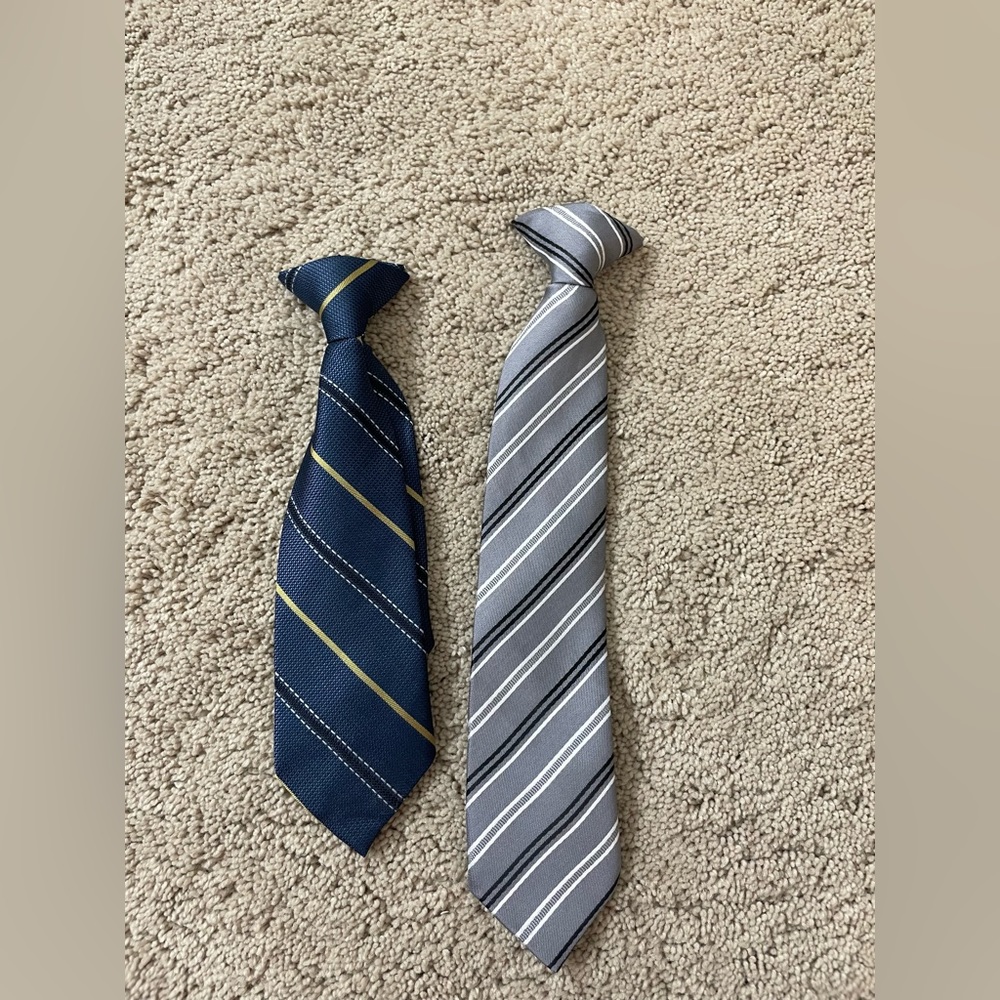 Kids ties set of 2